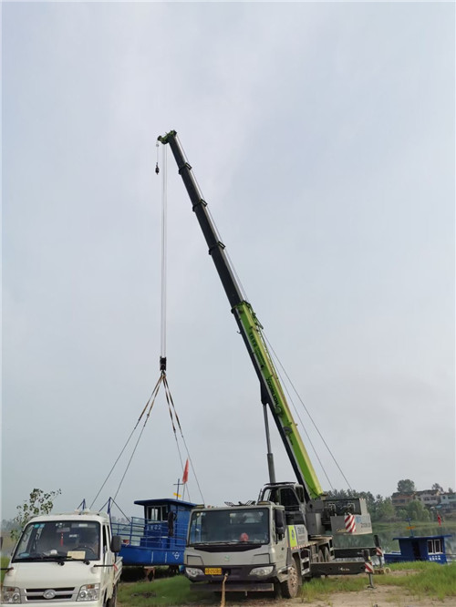 江华桥梁建设吊装案例